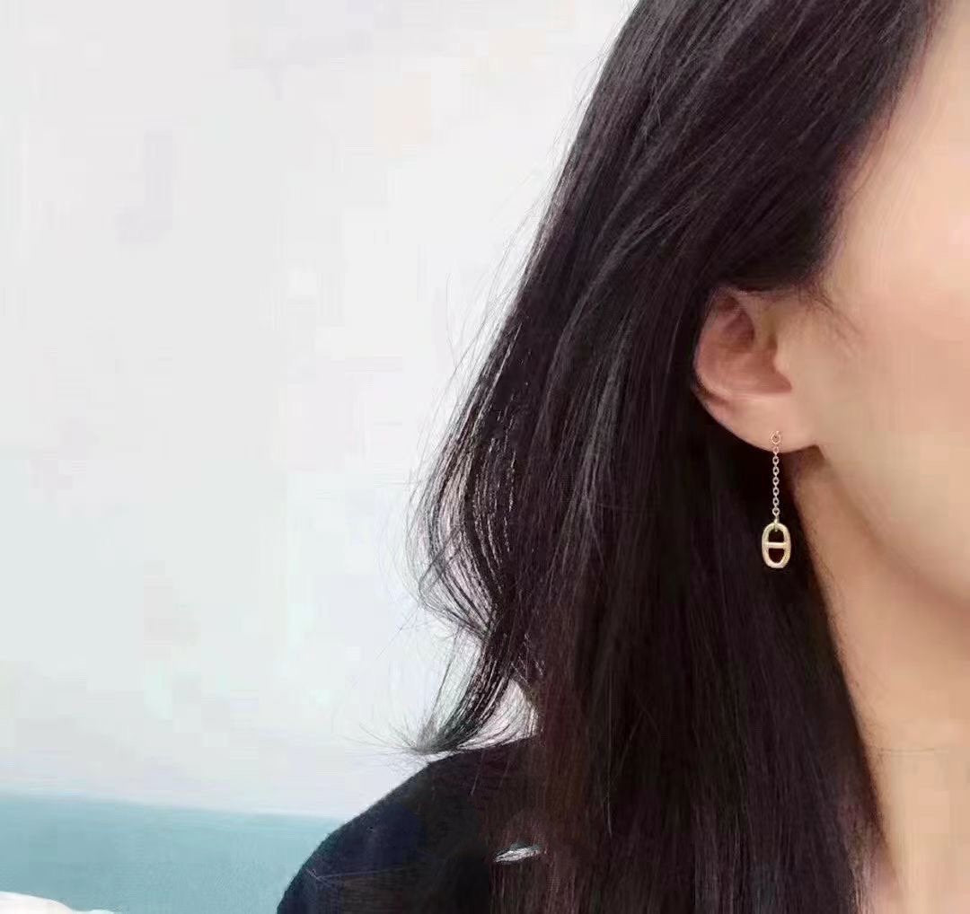 [Marin]CHAINE TASSEL EARRINGS