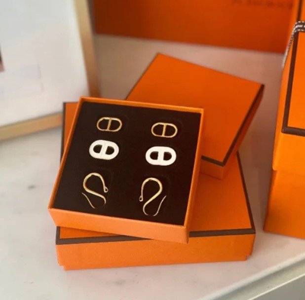 [Marin]HM O'MAILLON GOLD EARRINGS