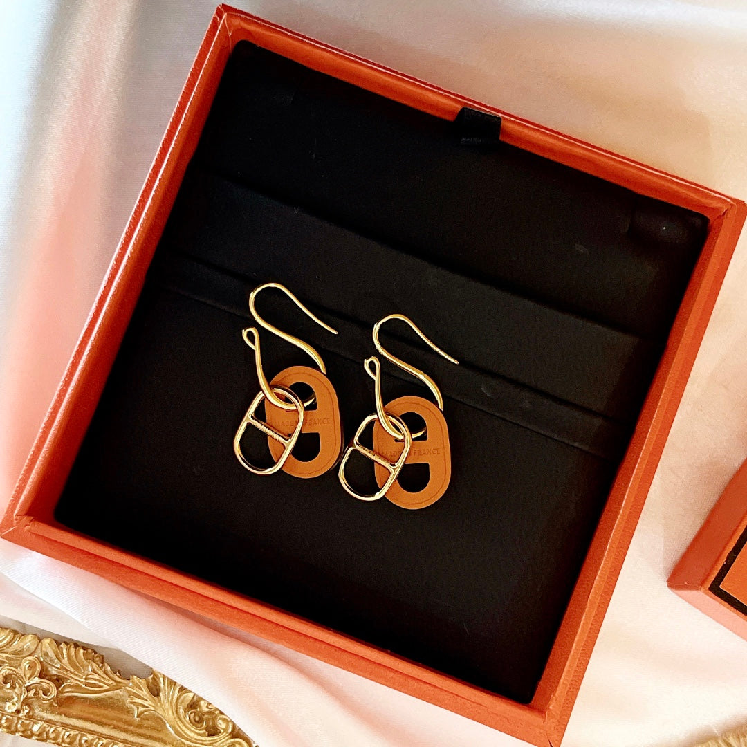 [Marin]HM O'MAILLON GOLD EARRINGS