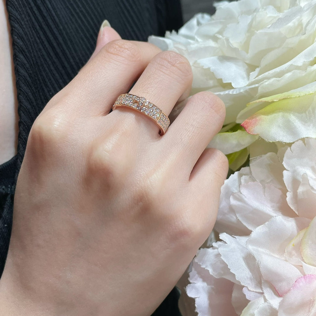 [Marin]KELLY PINK GOLD DIAMOND RING