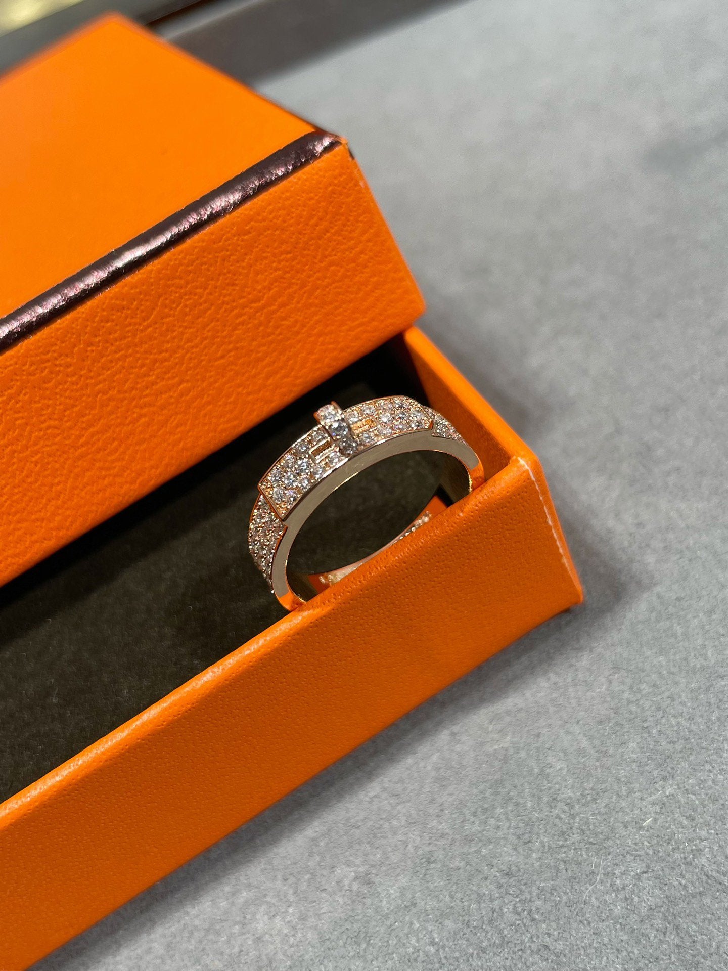 [Marin]KELLY PINK GOLD DIAMOND RING