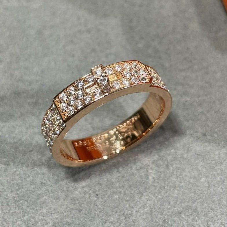 [Marin]KELLY PINK GOLD DIAMOND RING