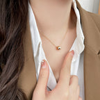 [Marin]BEE MINI PEDANT DIAMOND NECKLACE