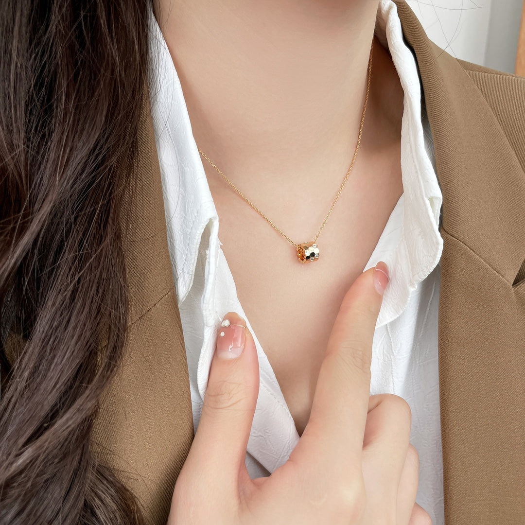 [Marin]BEE MINI PEDANT DIAMOND NECKLACE
