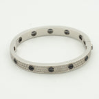 [Marin]BRACELET LOVE CÉRAMIQUE PAVÉE DE DIAMANTS 6,1 MM