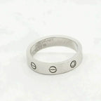 [Marin]LOVE RING 4MM 1 DIAMOND SILVER