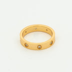 [Marin]LOVE RING 3.6MM 8 DIAMONDS