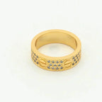 [Marin]LOVE RING 5.5MM DIAMONDS PAVED
