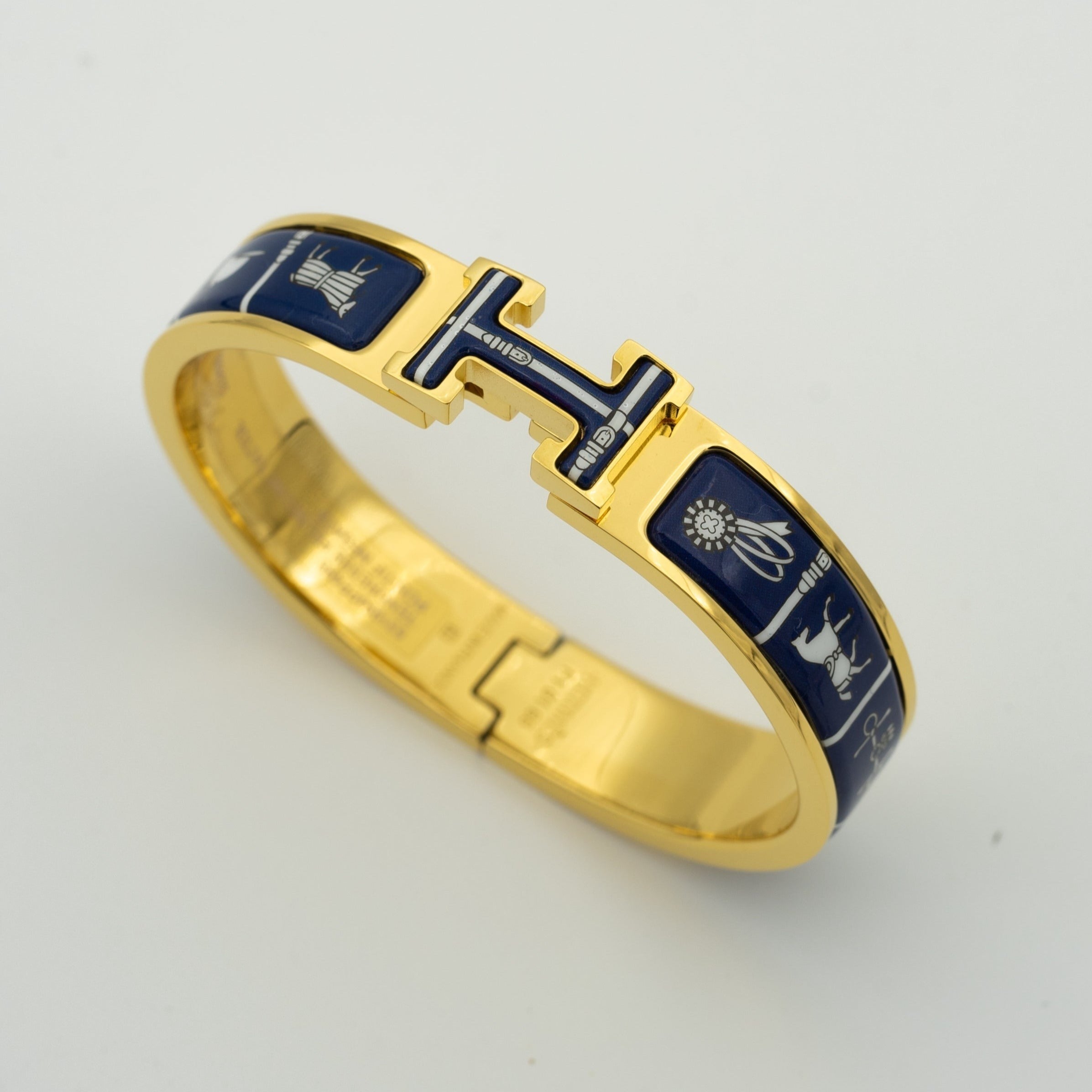 [Marin]H BRACELET BLUE CERAMIC