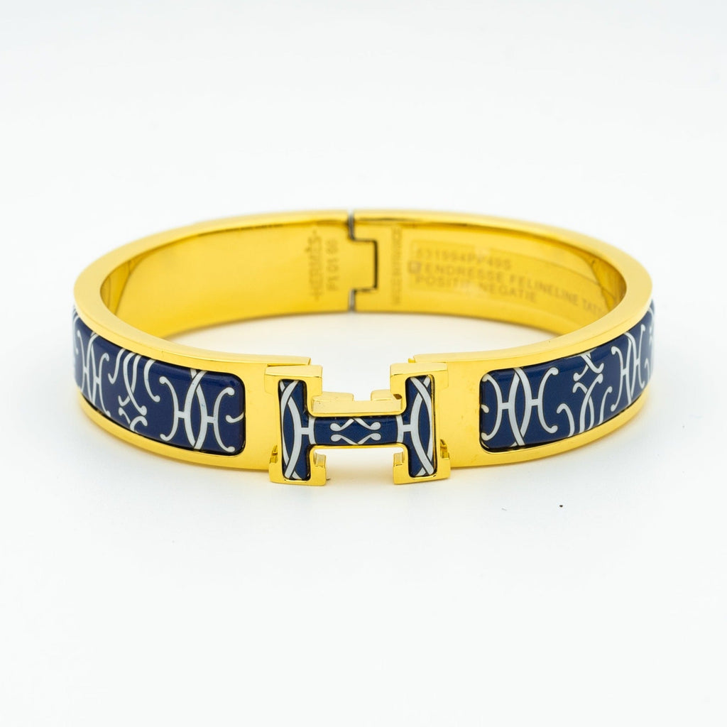 [Marin]BRACELET H NOIR MULTICOLORE