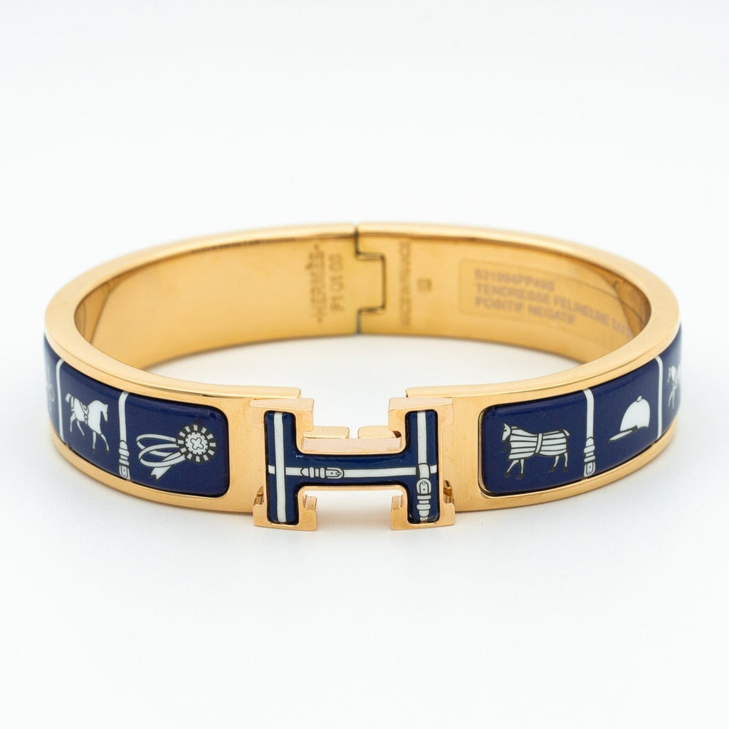 [Marin]H BRACELET BLUE CERAMIC