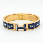 [Marin]H BRACELET BLUE CERAMIC