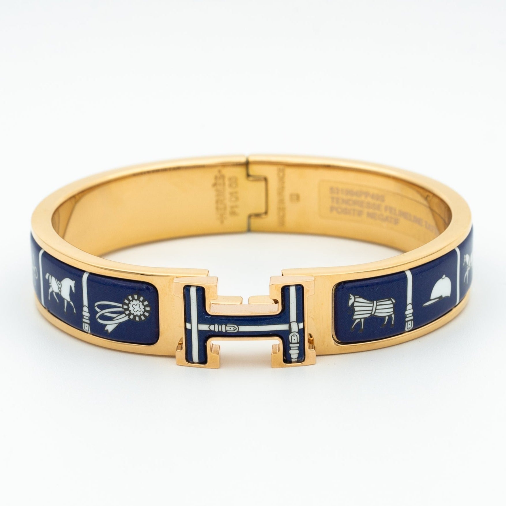 [Marin]H BRACELET BLUE CERAMIC