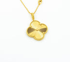 [Marin]CLOVER 25MM PEDANT NECKLACE GOLD