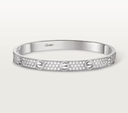 [Marin]NEW-LOVE-6.1MM-Width Diamond-Studded Bracelet