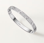 [Marin]NEW-LOVE-6.1MM-Width Diamond-Studded Bracelet