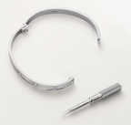 [Marin]NEW-LOVE-6.1MM-Width Diamond-Studded Bracelet