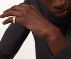[Marin]LOVE RING 6.5mm-wide full-diamond ring Rose Gold