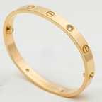 [Marin]LOVE BRACELET 6.1MM 4 DIAMONDS