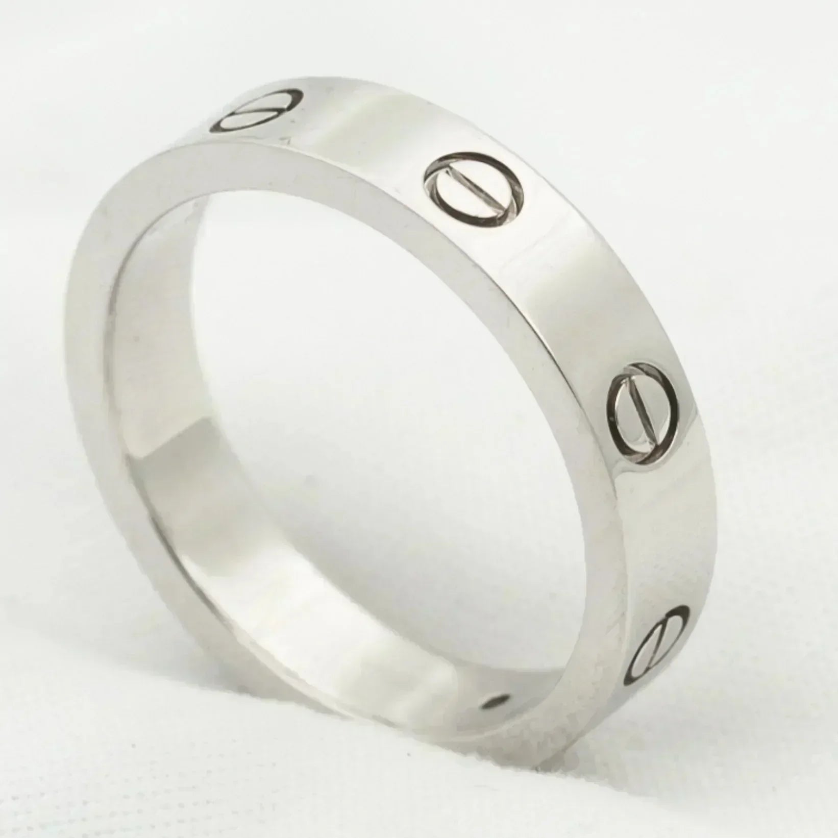 [Marin]LOVE RING 4MM 1 DIAMOND SILVER