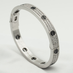 [Marin]BRACELET LOVE CÉRAMIQUE PAVÉE DE DIAMANTS 6,1 MM