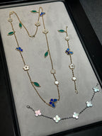 [Marin] 2026 NEW CLOVER 15 MOTIFS LUCKY NECKLACE