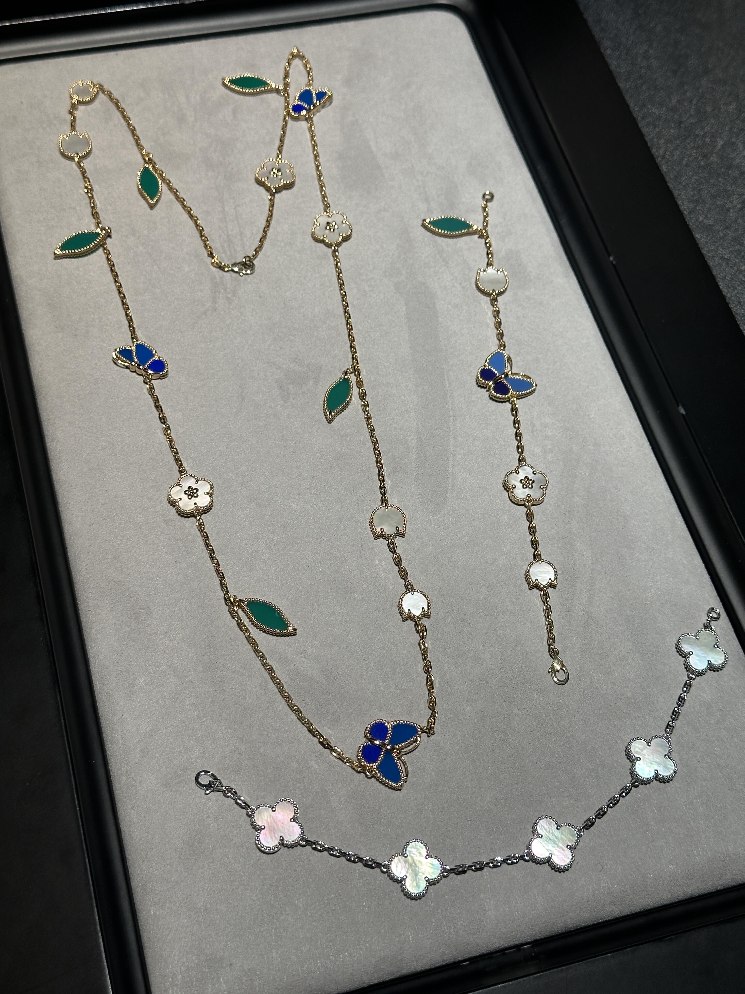 [Marin] 2026 NEW CLOVER 15 MOTIFS LUCKY NECKLACE