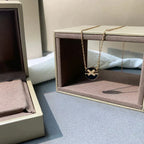 [Marin]JEUX DE ROSE GOLD DIAMOND NECKLACE