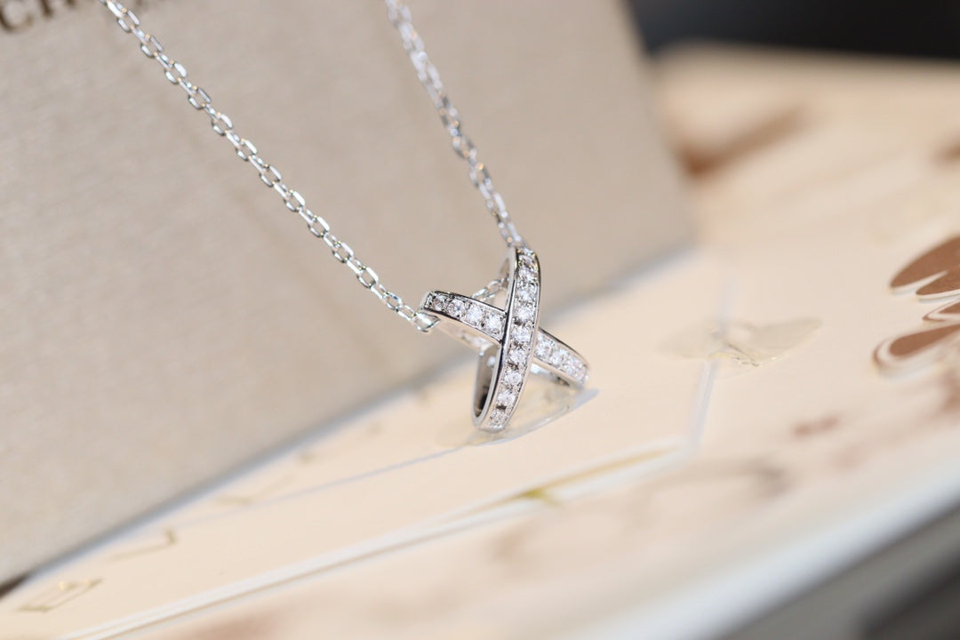 [Marin]JEUX DE DIAMOND NECKLACE