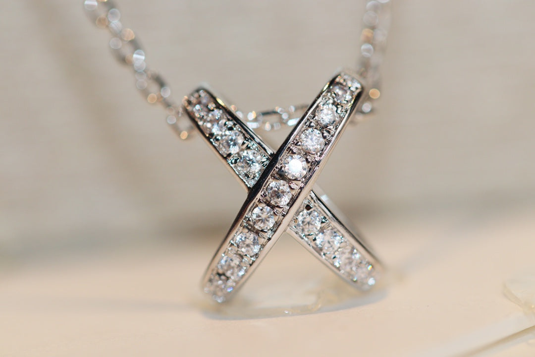 [Marin]JEUX DE DIAMOND NECKLACE