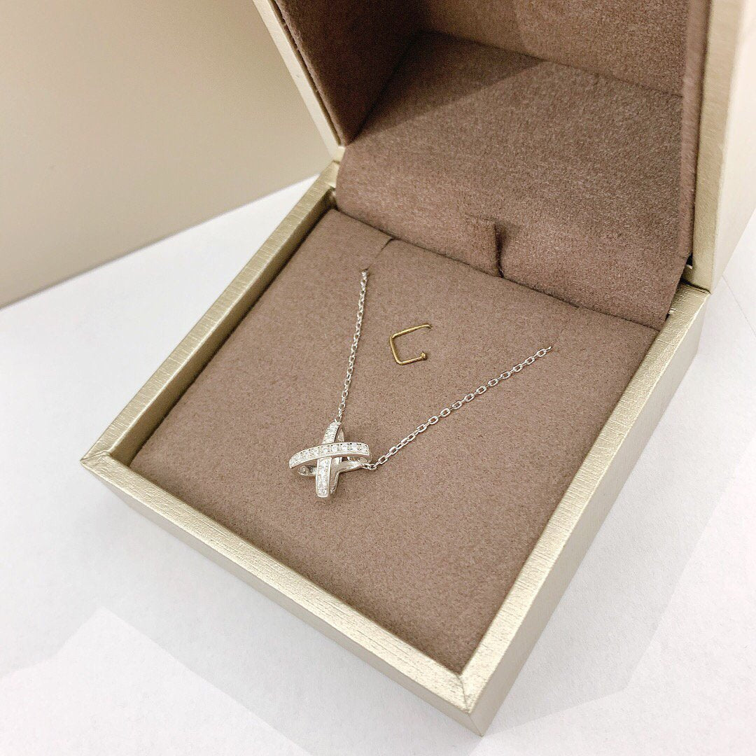 [Marin]JEUX DE DIAMOND NECKLACE