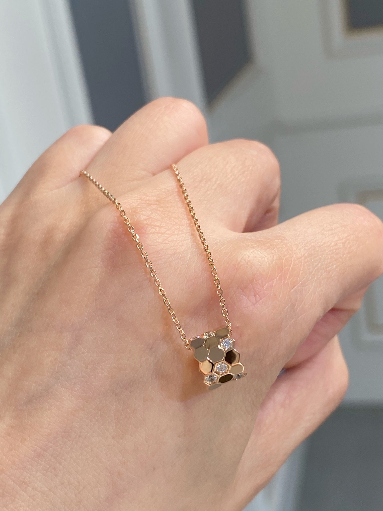 [Marin]BEE LOVE DIAMOND NECKLACE
