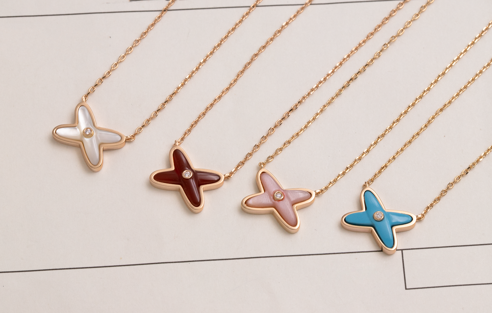 [Marin]JEUX DE NECKLACE 1 DIAMOND