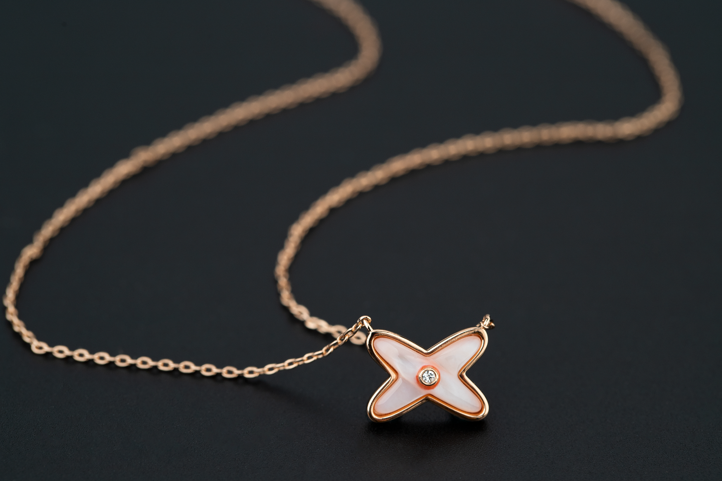 [Marin]JEUX DE NECKLACE 1 DIAMOND