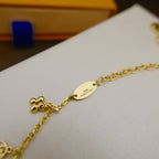 [Marin]BLOOMING SUPPLE NECKLACE BRASS