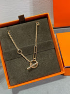 [Marin]HM STERLING CHAINE D'ANCRE HEART