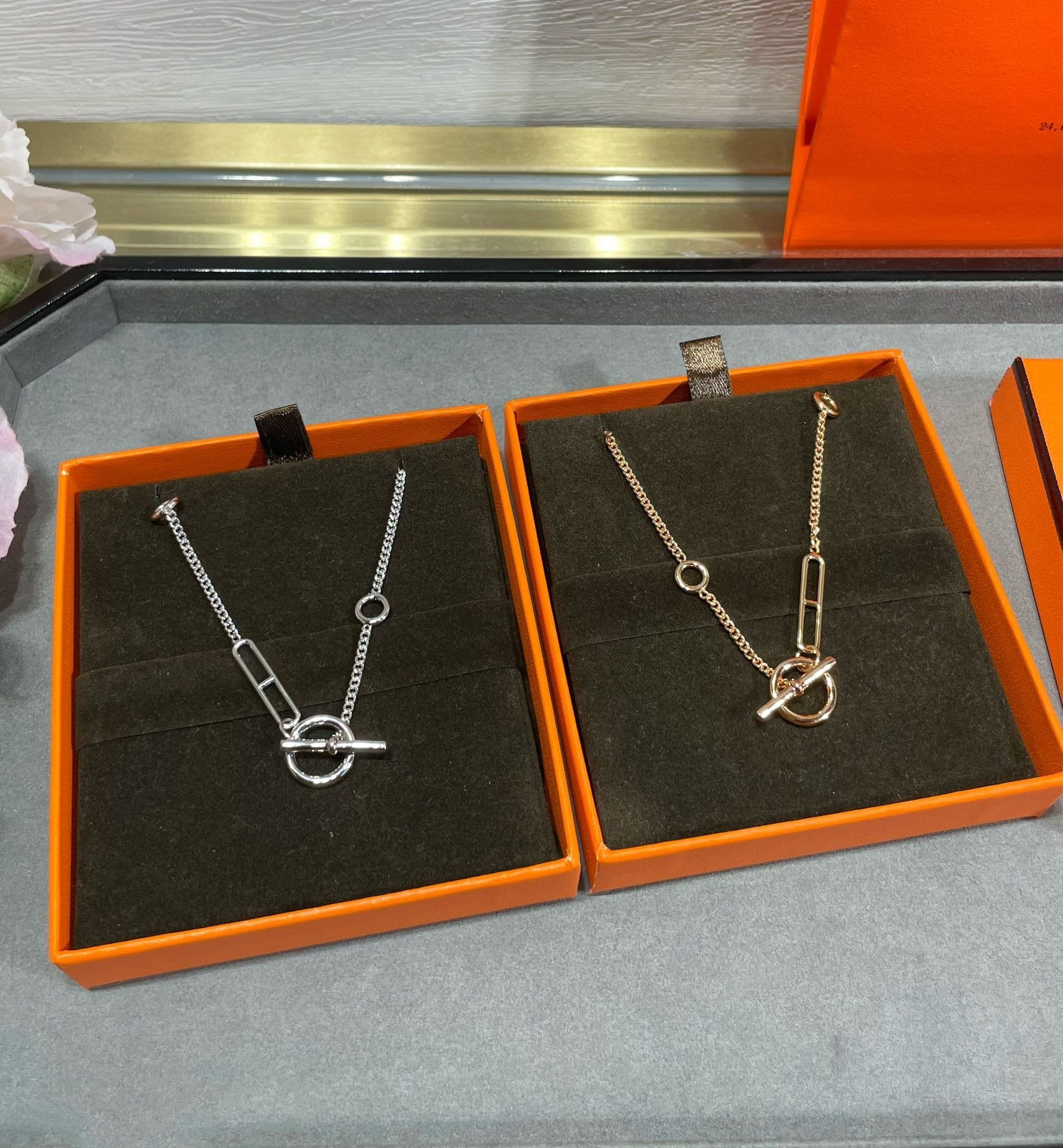 [Marin]HM STERLING CHAINE D'ANCRE HEART
