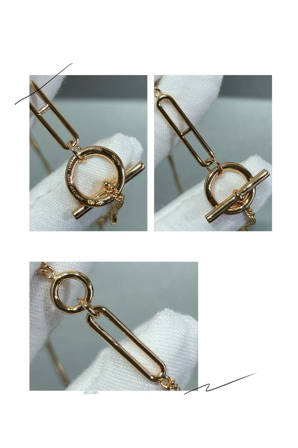 [Marin]HM STERLING CHAINE D'ANCRE HEART