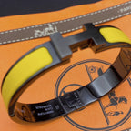 [Marin]CLIC HM SO BLACK YELLOW BRACELET