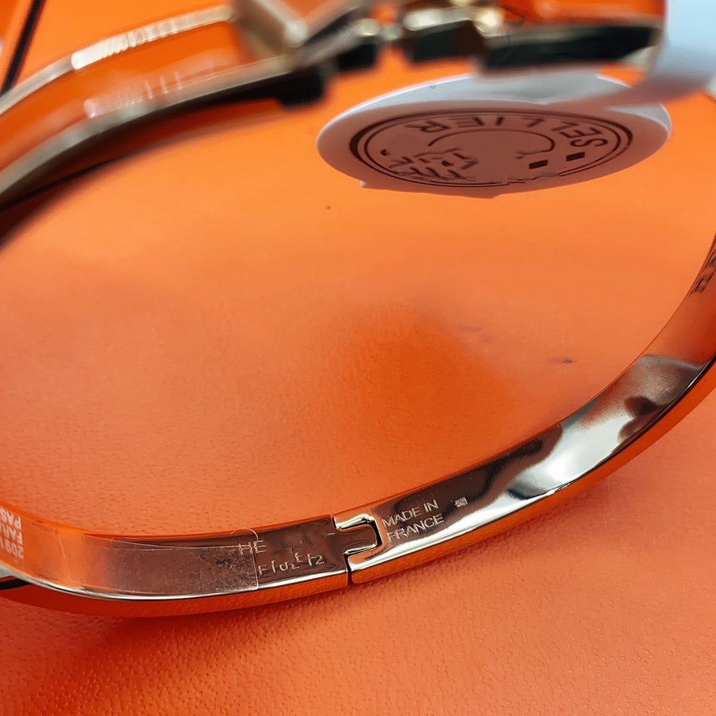 [Marin]BRACELET CLIC H ÉMAIL ROUGE 8 MM CLASSIQUE