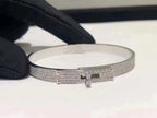 [Marin]HM KELLY BRACELET IN SILVER AND FULL PAVE DIAMOND