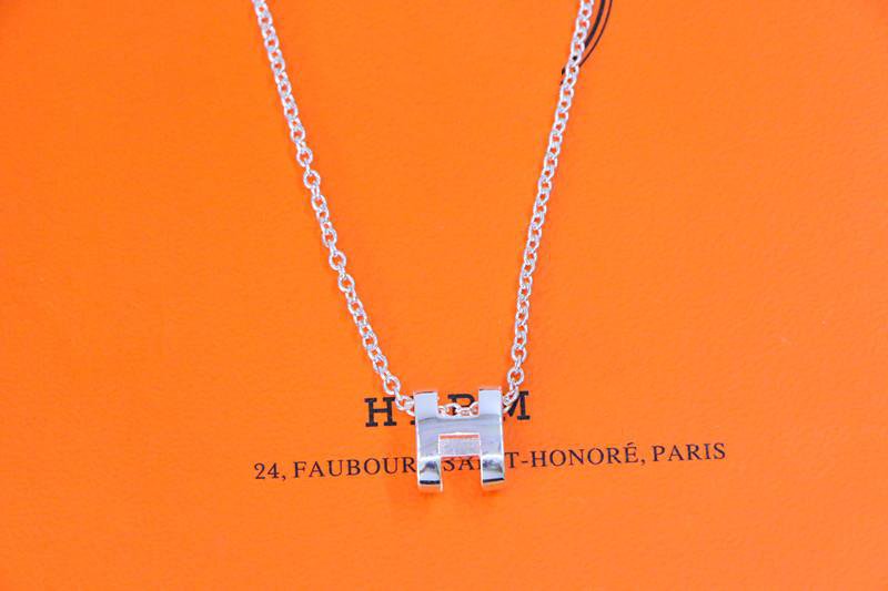 [Marin]HM NECKLACE H LETTER OVAL SERIES