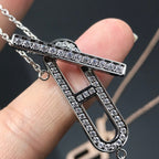 [Marin]HM NECKLACE PLATINUM ROSE GOLD DIAMOND