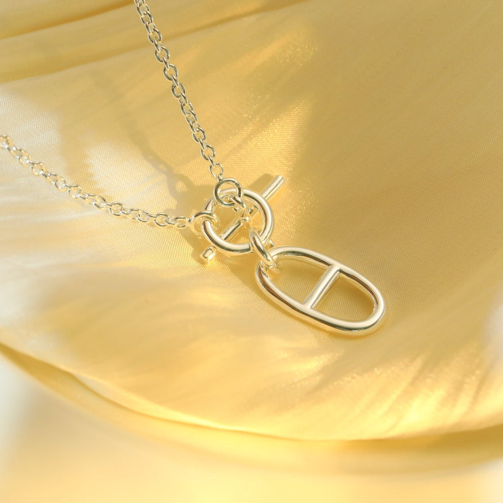[Marin]HM CHAINE D'ANCRE PENDANT NECKLACE STERLING SILVER