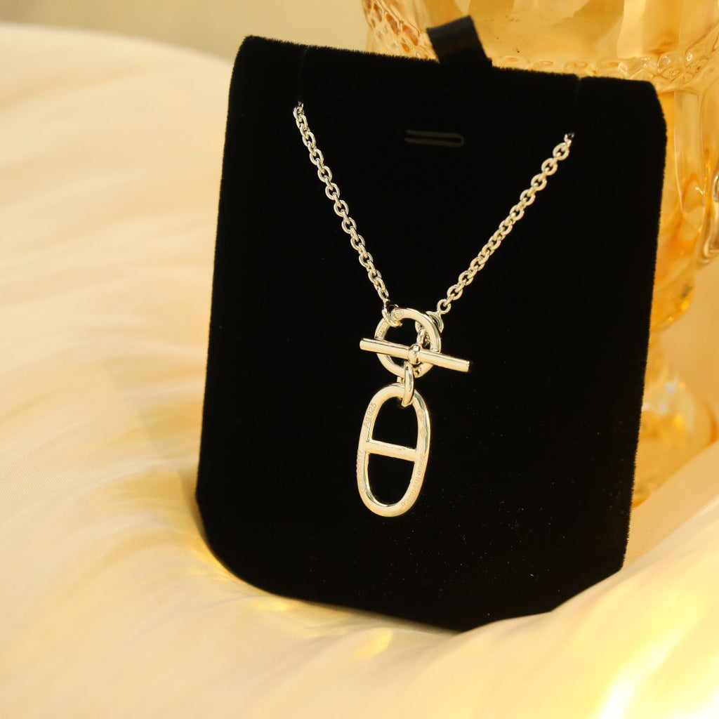 [Marin]HM CHAINE D'ANCRE PENDANT NECKLACE STERLING SILVER