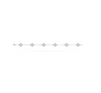 [Marin]CLOVER 6 MOTIF SILVER DIAMOND BRACELET