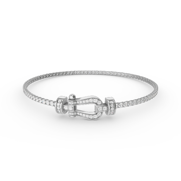 [Marin]FORCE  HORSESHOE  DIAMOND TENNIS BRACELET
