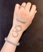 [Marin]CLASH SILVER BRACELET
