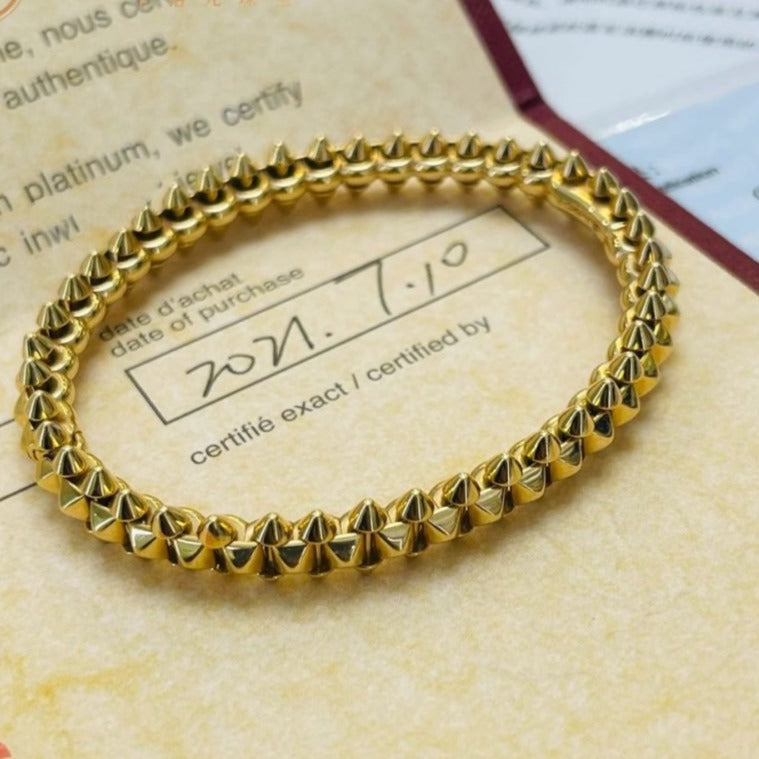 [Marin]CLASH GOLD BRACELET