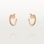 [Marin]JUSTE EARRINGS 12.75MM PINK GOLD DIAMOND
